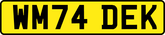 WM74DEK