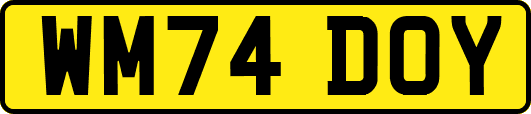 WM74DOY
