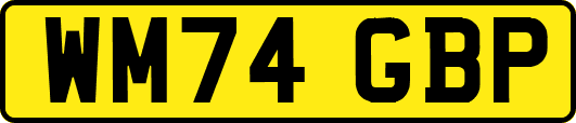 WM74GBP