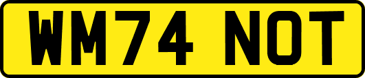 WM74NOT