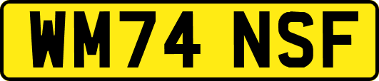 WM74NSF