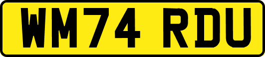 WM74RDU