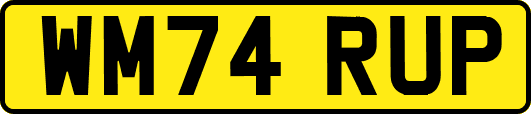 WM74RUP