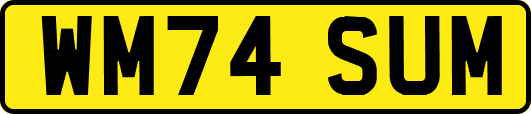 WM74SUM