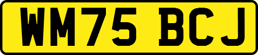 WM75BCJ