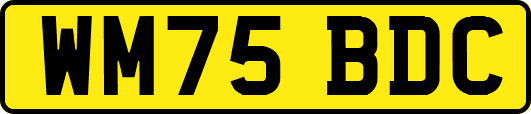 WM75BDC