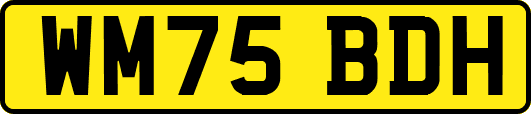 WM75BDH
