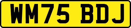 WM75BDJ