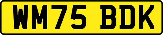 WM75BDK