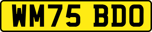 WM75BDO