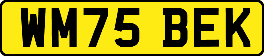 WM75BEK