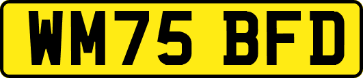 WM75BFD
