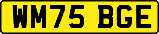 WM75BGE