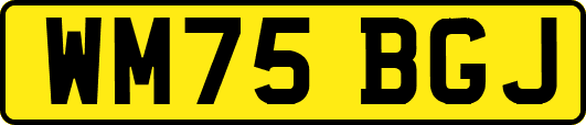 WM75BGJ