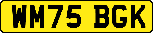 WM75BGK