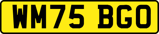 WM75BGO