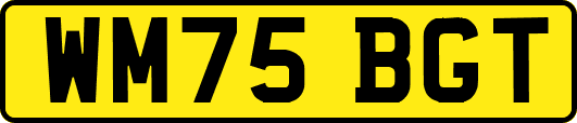 WM75BGT