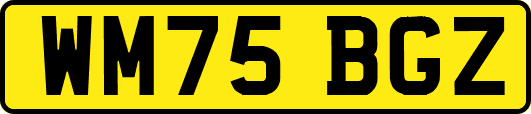 WM75BGZ