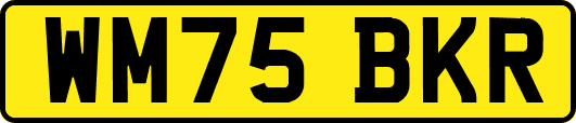 WM75BKR