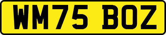 WM75BOZ