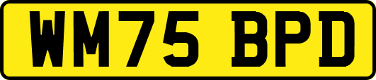 WM75BPD