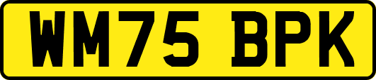 WM75BPK