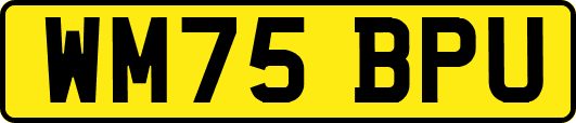 WM75BPU