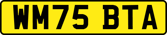 WM75BTA