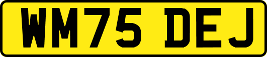 WM75DEJ