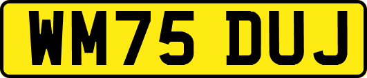 WM75DUJ