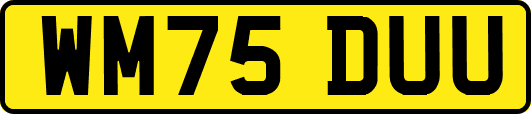WM75DUU