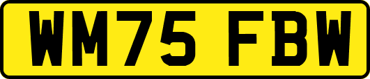 WM75FBW