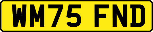 WM75FND