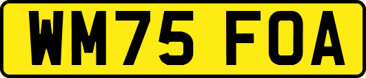 WM75FOA