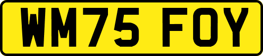 WM75FOY