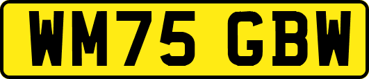 WM75GBW