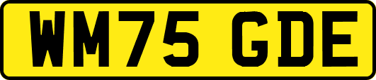 WM75GDE