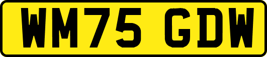 WM75GDW