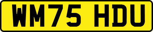 WM75HDU