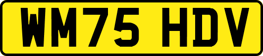 WM75HDV