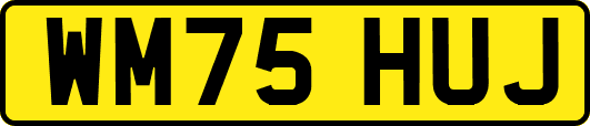 WM75HUJ