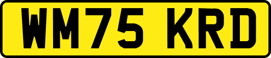 WM75KRD