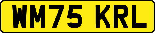 WM75KRL