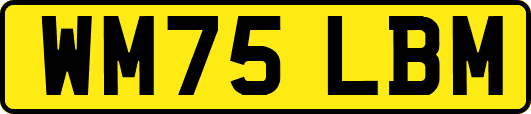 WM75LBM