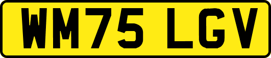 WM75LGV
