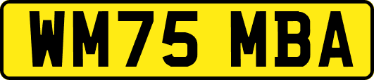 WM75MBA