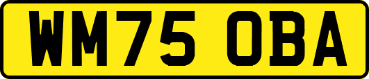 WM75OBA