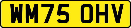 WM75OHV