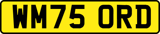 WM75ORD