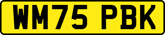 WM75PBK